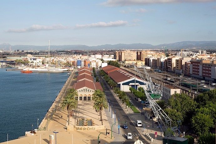 Panorámica del Puerto de Tarragona