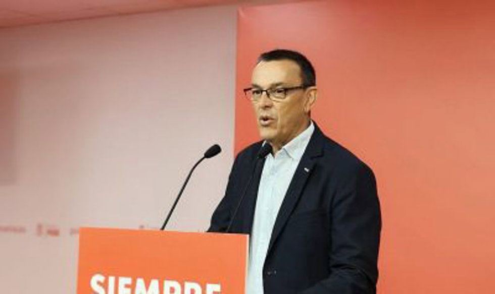 El secretario general del PSOE de Huelva, Ignacio Caraballo.