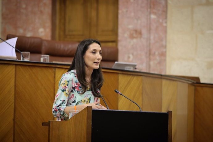 La diputada de Ciudadanos en el Parlamento de Andalucía y portavoz de Empleo, Formación y Trabajo Autónomo en la Cámara, Mónica Moreno