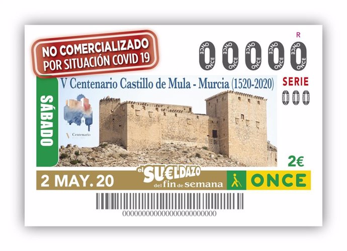Ndp Los Cupones De La Once En Confinamiento Recuerdan El 500 Aniversario Del Castillo De Mula
