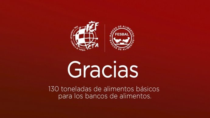 Campaña de recogida de alimentos del Comité Técnico de Árbitros (CTA) de la Real Federación Española de Fútbol (RFEF)