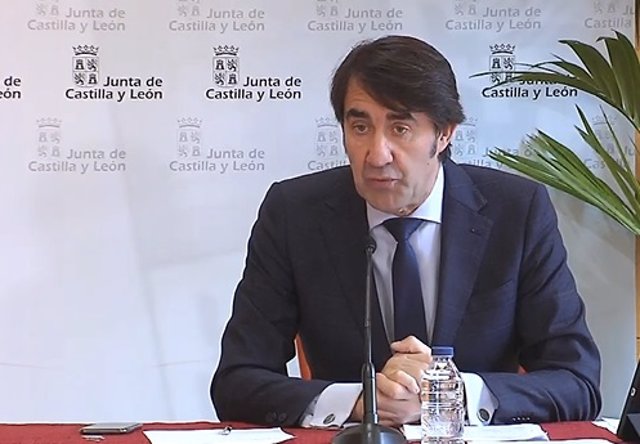 El consejero de Fomento y Medio Ambiente de la Junta de Castilla y León, Juan Carlos Suárez-Quiñones.