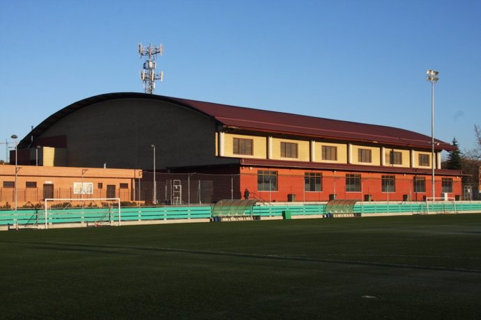 Campo de fútbol en Getafe
