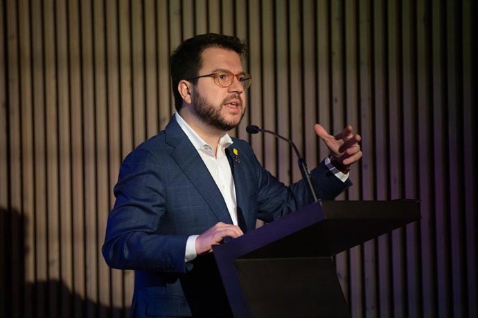 El vicepresidente de la Generalitat, Pere Aragons