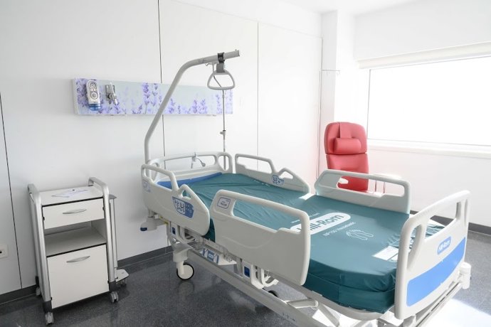 Habitación del Hospital Materno-Infantil de Almería