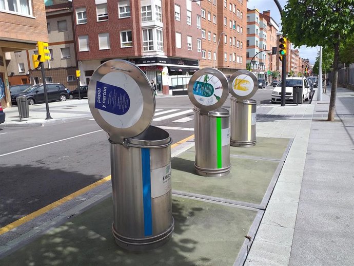 Contenedores de reciclaje de Emulsa