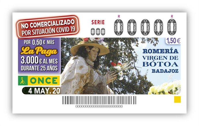 [Grupoextremadura] Ndp Los Cupones De La Once Procesionan Confinados En La Romería De La Virgen De Bótoa