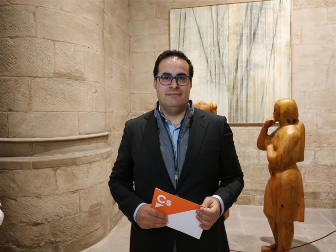 El portavoz adjunto del Grupo Parlamentario de Cs La Rioja, Alberto Reyes