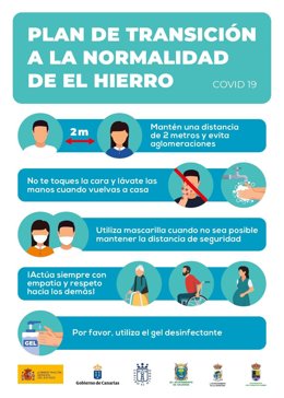 Consejos y criterios del Cabildo de El Hierro durante la fase 1 del desconfinamiento