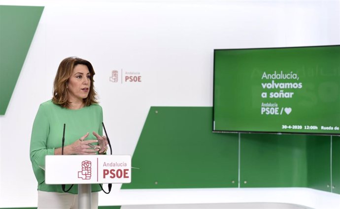 La secretaria general del PSOE-A, Susana Díaz, en una imagen de archivo.