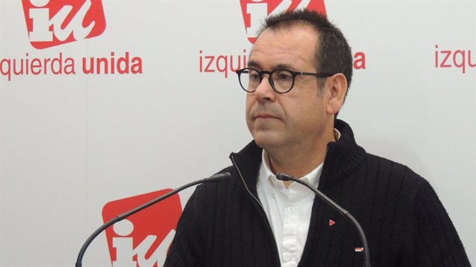 El cordinador regional de IU, Juan Ramón Crespo.