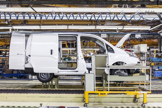 Producció de la i-NV200 en la planta de Nissan a Barcelona