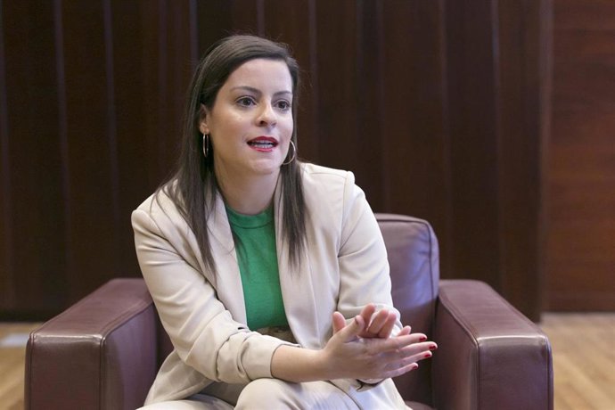 La consejera de Turismo, Industria y Comercio del Gobierno de Canarias, Yaiza Castilla