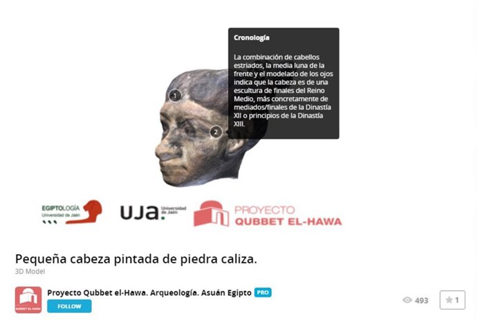 Una de las imágenes en 3D que forman parte del proyecto