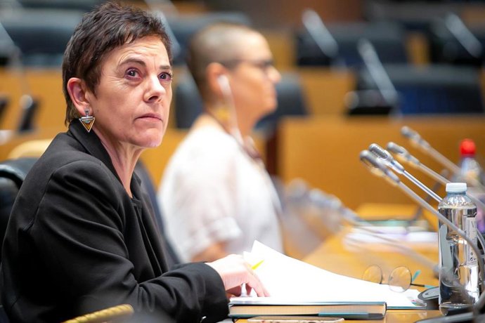 La portavoz del Grupo EH Bildu en el Congreso de los Diputados, Mertxe Aizpurua,