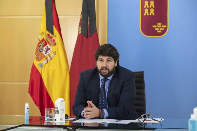 El presidente de la Comunidad, Fernando López Miras