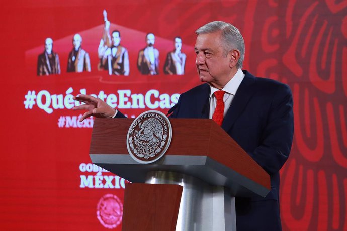 Coronavirus.- López Obrador pide a los mexicanos "dar el último jalón" contra el