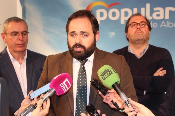 Paco Núñez en el Comité de Dirección del PP de Albacete.