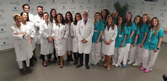Equipo de Ginecología y Obstetriciadel Hospital Quirónsalud Málaga