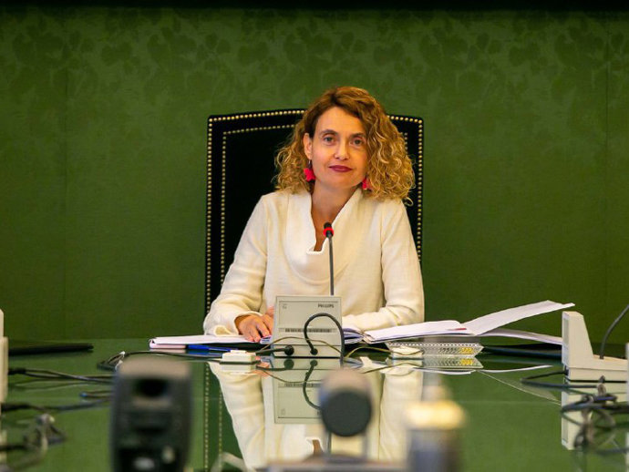 La presidenta del Congreso, la socialista Meritxell Batet