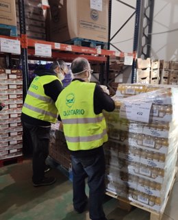 Normon entrega 13.500 kilos de comida al Banco de Alimentos de Madrid