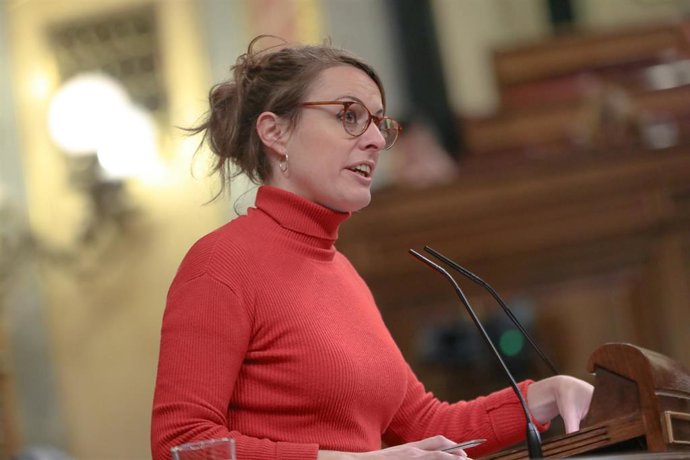 La diputada de la CUP en el Congreso Mireia Vehí, en una imagen de archivo. 