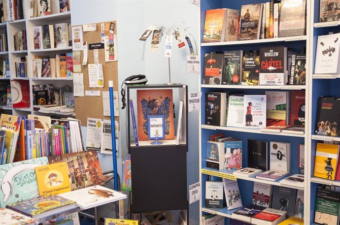 Librería en Barcelona.