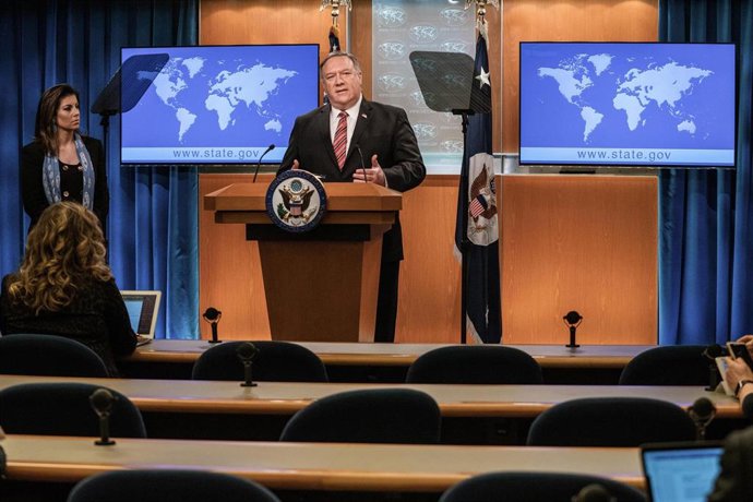 El secretario de Estado de Estados Unidos, Mike Pompeo. 