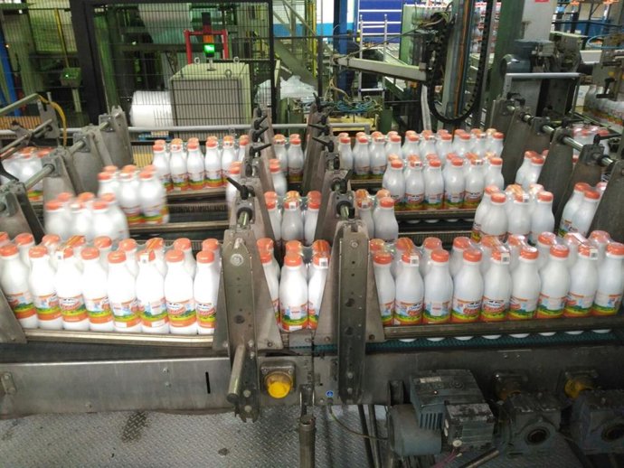 Capsa, Central Lechera Asturiana, leche