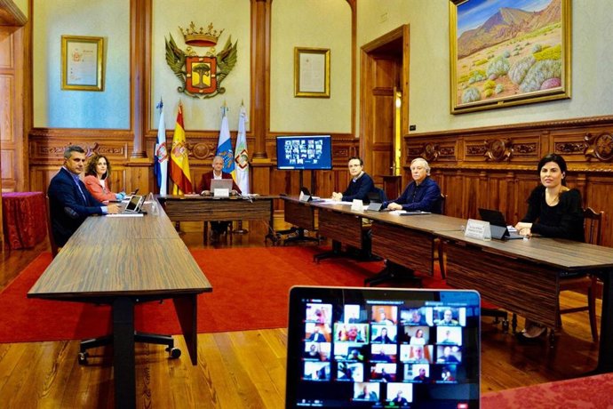 Pleno telemático del Ayuntamiento de La Orotava