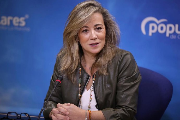 La portavoz del Grupo Parlamentario Popular, Lola Merino