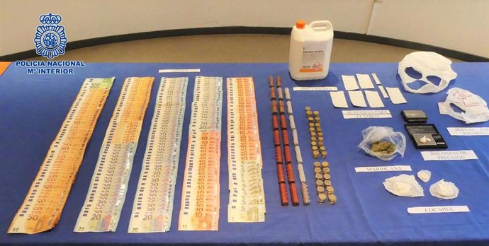 Nota De Prensa La Policía Nacional Detiene En Talavera De La Reina A Cuatro Personas Que Traficaban Con Cocaína Durante El Estado De Alarma