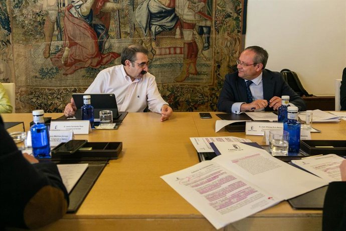 Consejero de Hacienda, Juan Alfonso Ruiz Molina, en Consejo de Gobierno