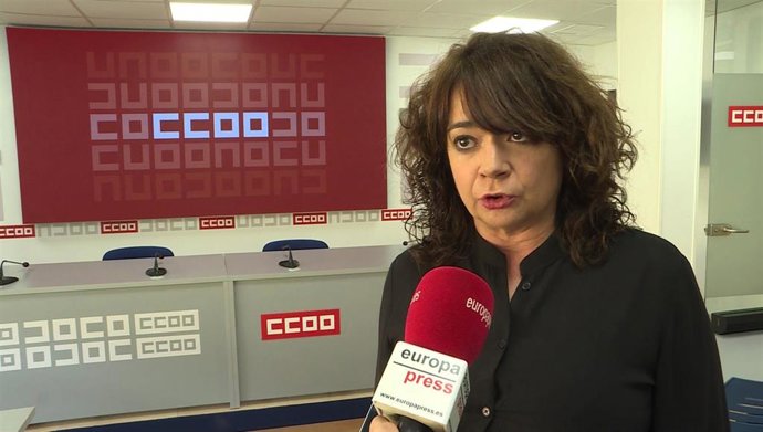 La secretaria de empleo y cualificación profesional de Comisiones Obreras, Lola Santillana