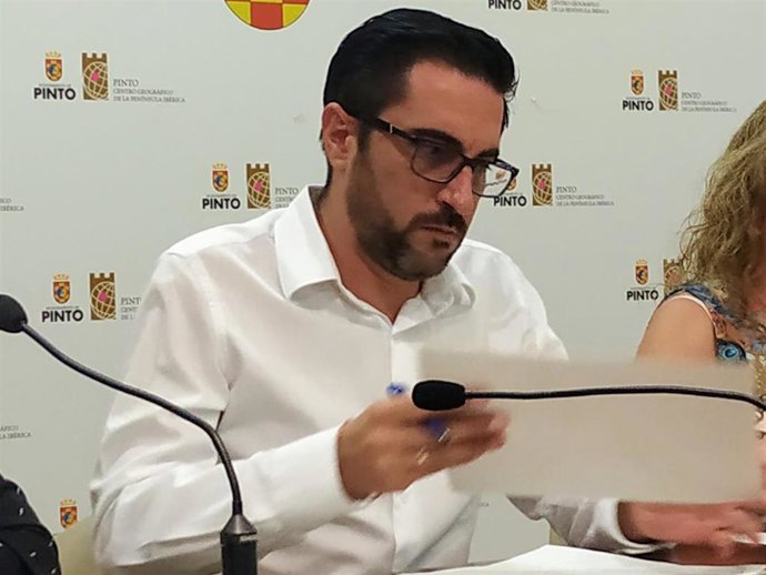 El alcalde de Pinto, Diego Ortiz