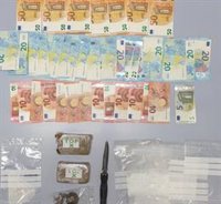 Desmantelan un local de venta de drogas en un garaje de Getafe y detienen a dos personas