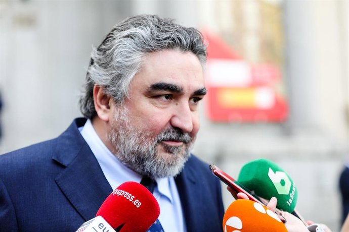 El ministro de Cultura, José Manuel Rodríguez Uribes, 