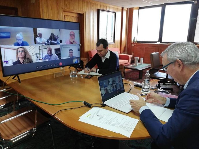 El consejero canario de Transporte, Sebastián Franquis