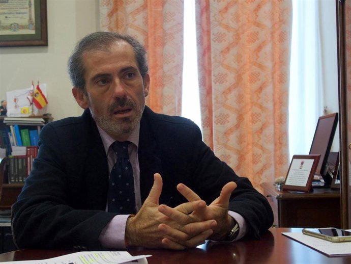 Foto de archivo de Francisco Javier Lara. Decano del Colegio de Abogados de Málaga