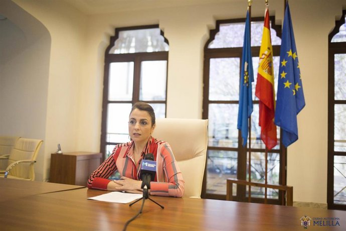 Dunia Almansouri Umpierrez, consejera de Hacienda de Melilla