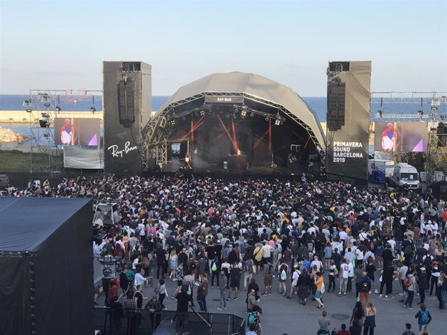 Un escenario del Primavera Sound 2019