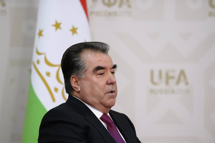 El presidente de Tayikistán, Emomali Rahmon