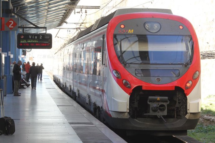 Tren de cercanías.