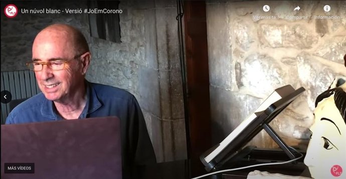 Coronavirus.- Lluís Llach versiona junto a otros artistas Un núvol blanc para la campaña Yo Me Corono