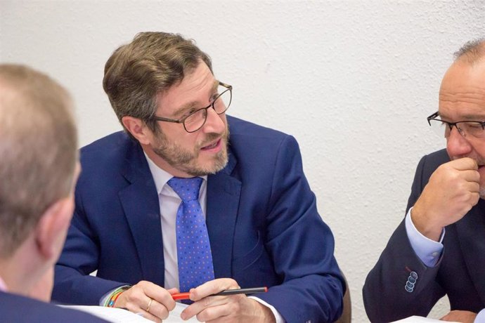 El portavoz del PP en la Diputación de Jaén, Miguel Contreras