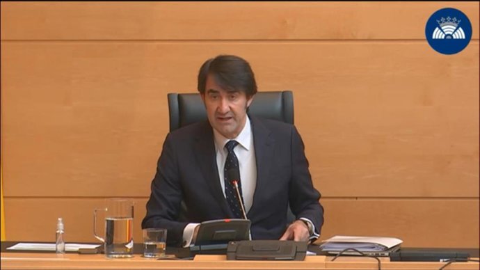 El consejero de Fomento y Medio Ambiente, Juan Carlos Suárez-Quiñones.