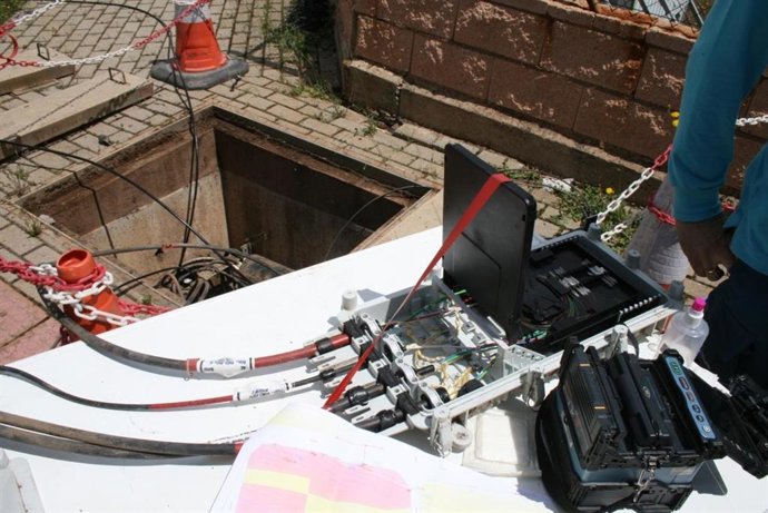 Instalación de fibra óptica en Castilla-La Mancha