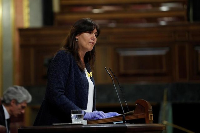 La portavoz de Junts per Catalunya (JxCAT) en el Congreso, Laura Borrás.
