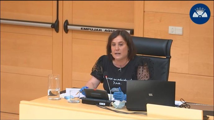 La portavoz del PSOE en la Comisión de Fomento y Medio Ambiente, María Rodríguez Díaz.