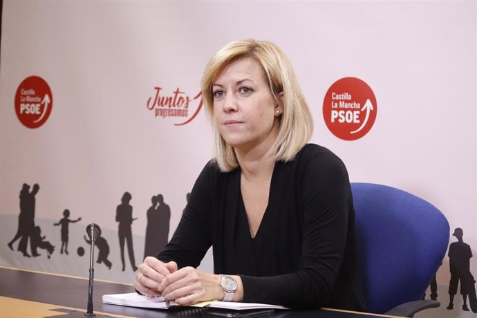 La portavoz del Grupo Parlamentario Socialista en las Cortes de C-LM, Ana Isabel Abengózar
